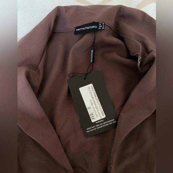 BROWN CORSET DRESS - BNWT - Picture 3 of 4